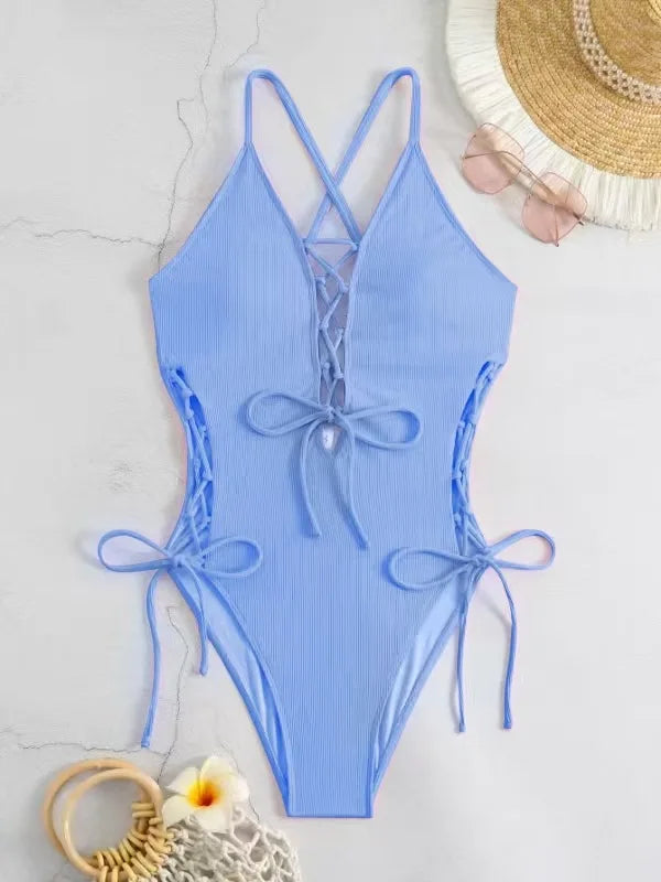 Women’s Floral Tankini Swim Set - Adjustable Strap Vest Top & Drawstring Shorts Bikini Beachwear for Summer