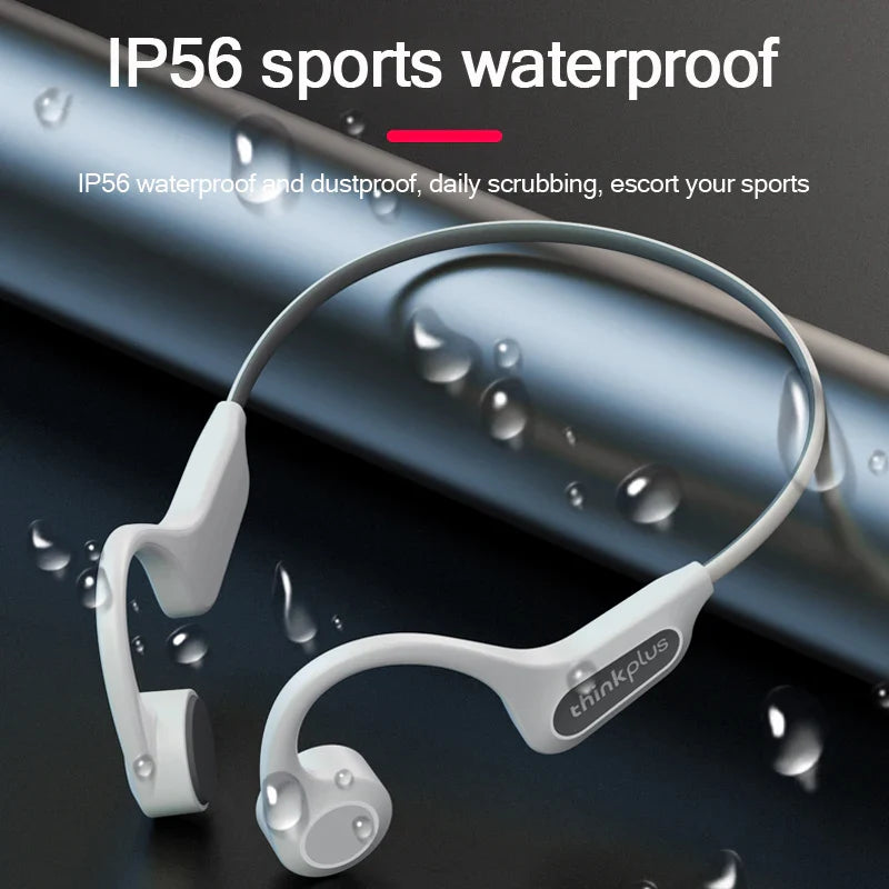 Lenovo X3 Pro Bone Conduction Earphones – Wireless Bluetooth HiFi Ear-Hook Headset with Mic, Waterproof Earbuds