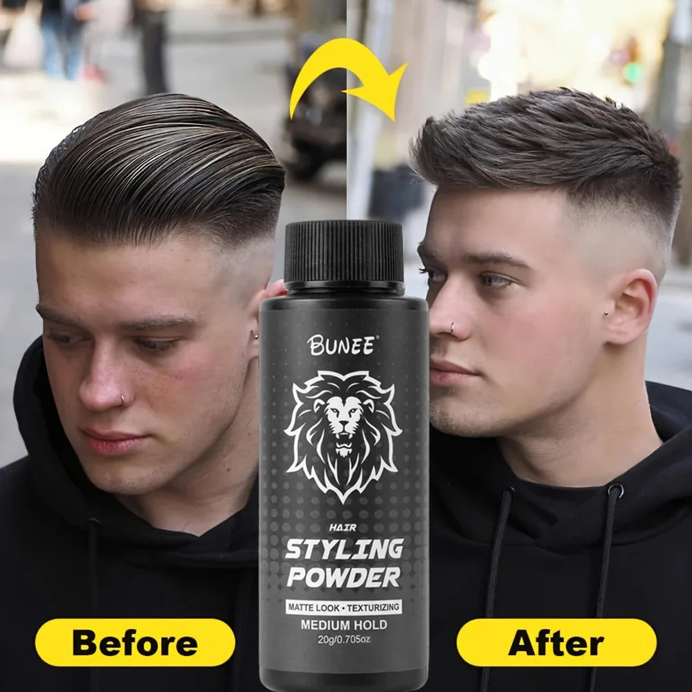 BUNEE Volumizing Hair Powder 20g - Root Lift & Oil Control Styling Powder