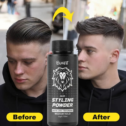BUNEE Volumizing Hair Powder 20g - Root Lift & Oil Control Styling Powder