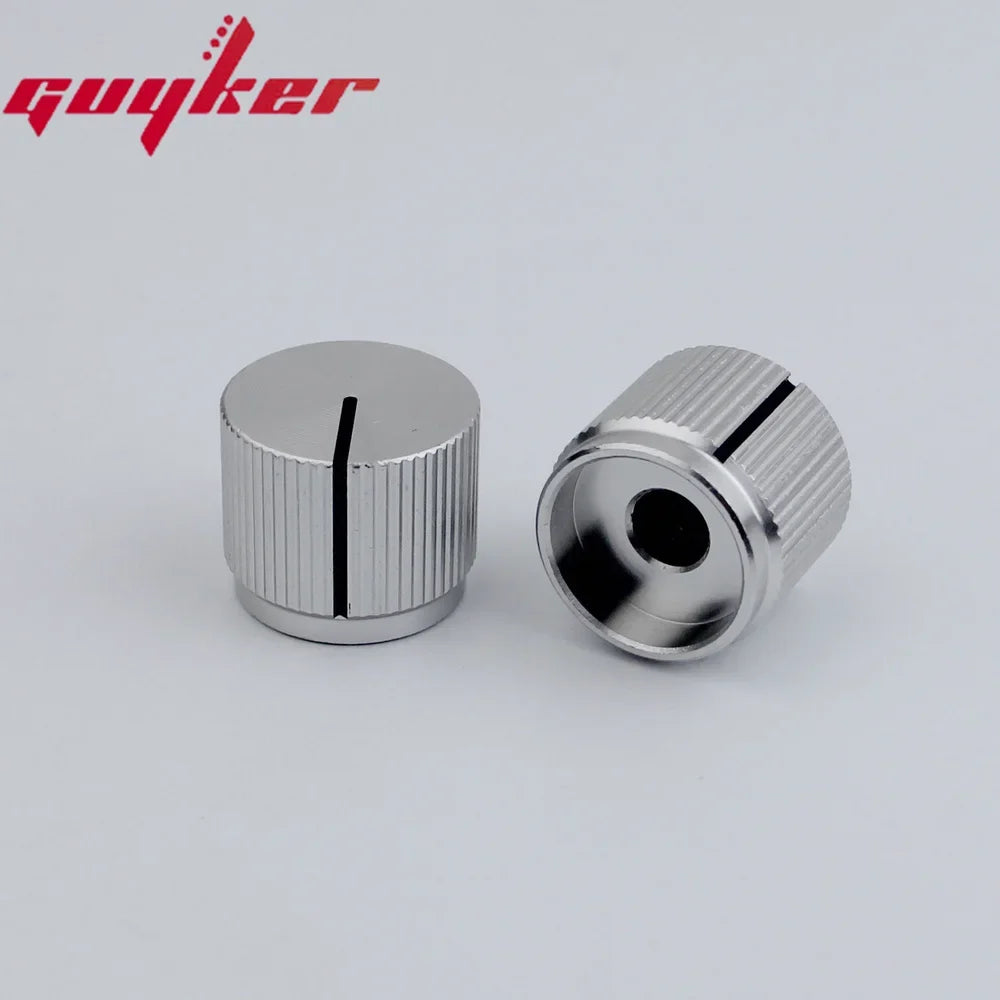 Aluminum Flat Top Bass Knob - 16MM Guitar Control Knob Available in Five Colors for Electric Bass