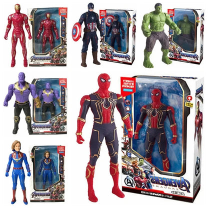 17cm Spider-Man Action Figure - Luminous Marvel-Inspired Anime Model Toy & Display Gift