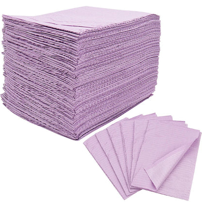 125PCS Disposable Tattoo & Nail Table Covers – Waterproof Cotton Plush Paper Pad for DIY Nail Art & Beauty Tools