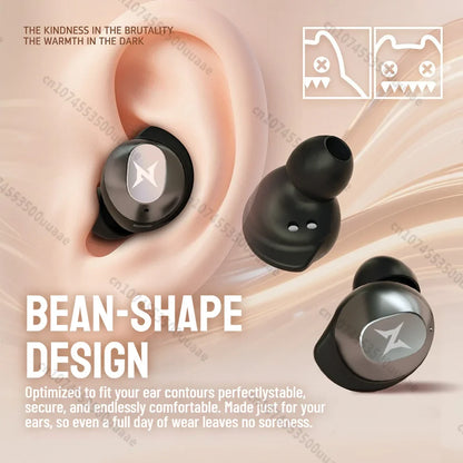 ZOMBIES CAT B12 Bean Wireless Earbuds - Bluetooth Sports Earphones with Deep Bass and Sport Lanyard