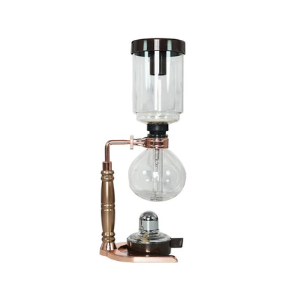 Siphon Coffee Maker Set - 3/5 Cups High-Quality Coffee Kettle, Barista-Grade Brewing Pot, Essential Coffee Accessories for Coffee Enthusiasts