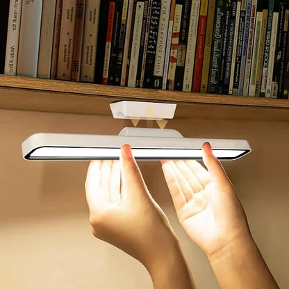 Remote Magnetic Desk Lamp – USB Rechargeable LED Table Light with Stepless Dimming for Reading & Study