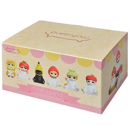 Mofusand Shark Cat Mini Figures - Cute Blind Box Animal Anime Ornaments for Kids and Collectible Gifts