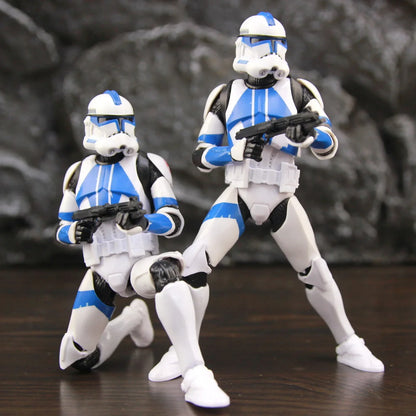 Star Wars 6" Action Figures – 501st Legion ARC & ARF Troopers, Rex, Jesse, Bane, Denal, Tup, Dogma Clone Toy