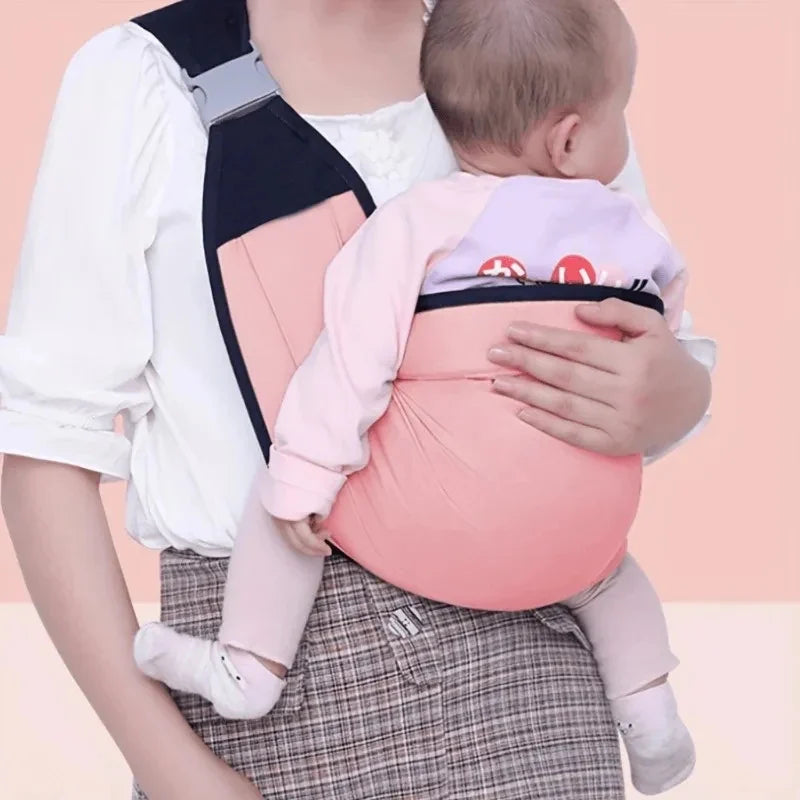 Ergonomic Baby Ring Sling Carrier - Multifunctional Portable Toddler Wrap for Daily Use