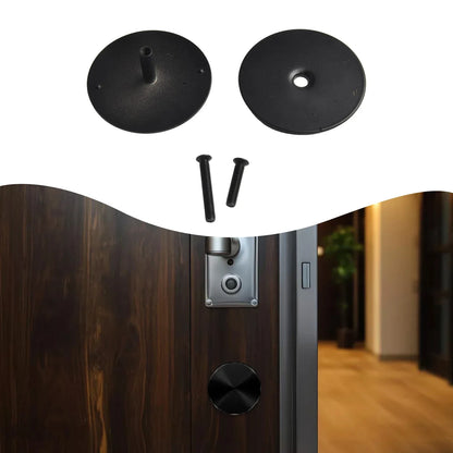 Metal Door Hole Cover Plate - 2-5/8" Door Knob & Deadbolt Hole Blocker