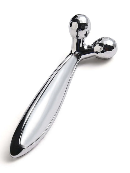 3D Y-Shape Face Roller Massager – Manual 360° Rotating Facial Lifting & Wrinkle Remover Tool for Skin Care