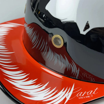 Retro Half Motorcycle Helmet – Universal Four Seasons Riding Helmet for Harley & Electric Vehicles