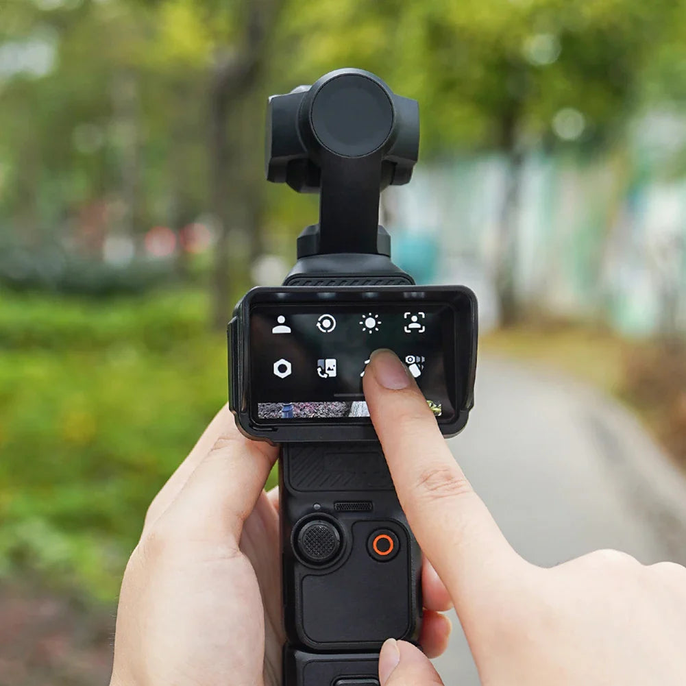 DJI Osmo Pocket 3 Sun Shade — Quick Release Lightweight Camera Screen Cover