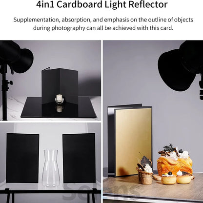 Selens Folding Photography Reflector – Thick Cardboard Paper Board for Camera Photo Shooting and Photography Props