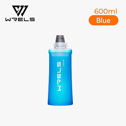 WRELS Soft Water Bottle with Filter - Ultralight Collapsible Hiking & Camping Hydration Flask