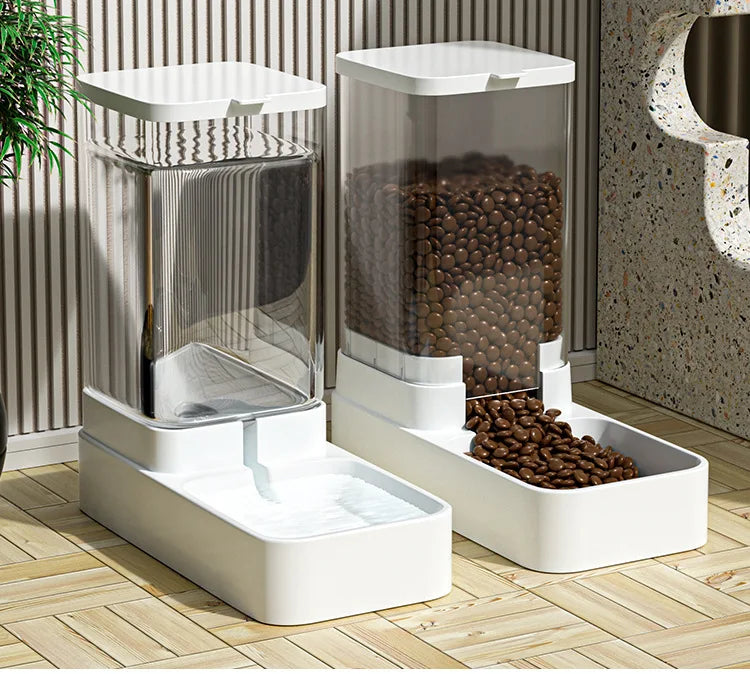 Gravity Automatic Pet Feeder – Food and Water Dispenser for Cats & Dogs