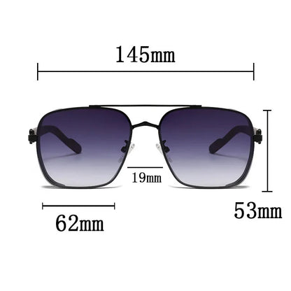 2023 Trendy Sunglasses for Men & Women – Square, Luxe Vintage Retro Steampunk Fashion Glasses, Gafas De Sol Hombre