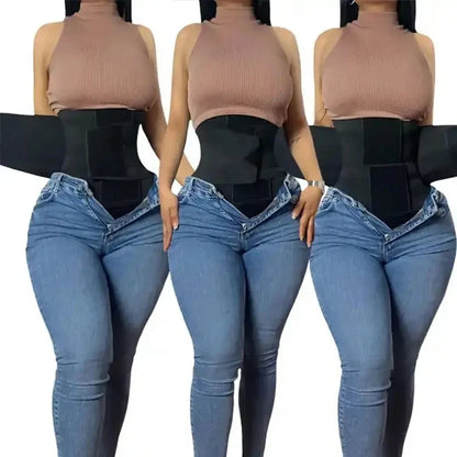 High Compression Waist Trainer Corset: Slimming Sheath for Flat Belly - Women's Body Shapewear Belt for Tummy Fitness