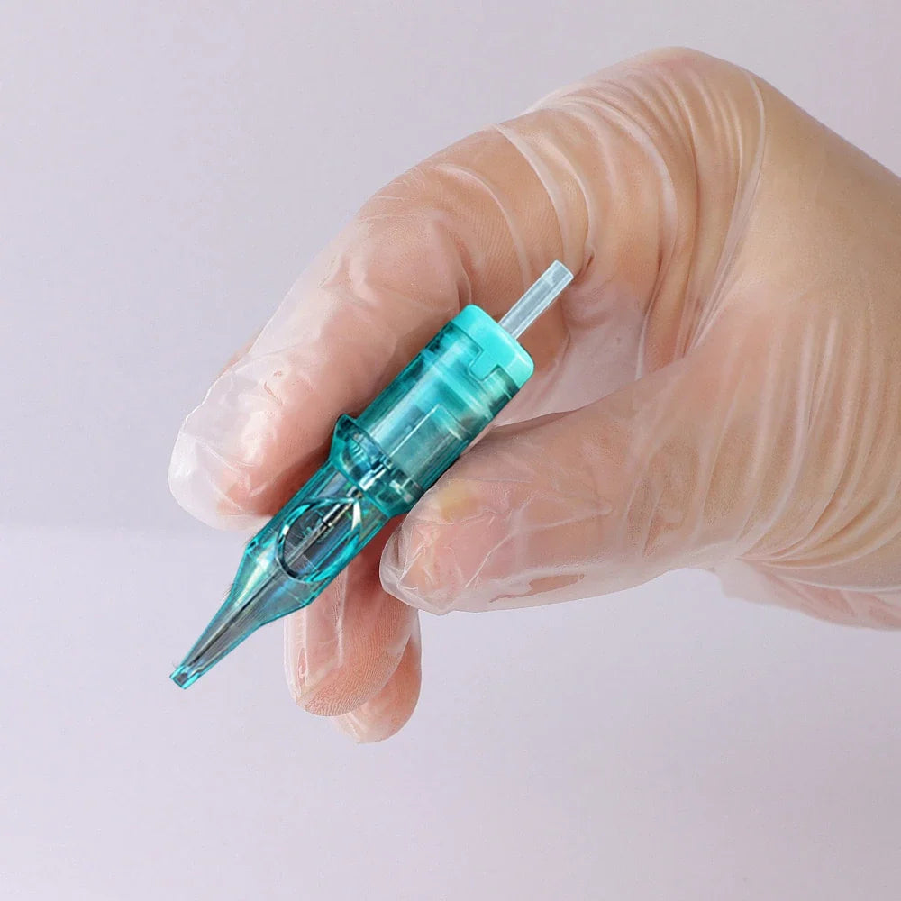 20PCS Disposable Tattoo Cartridge Needles - Sterile Round Liner Needles for Rotary Tattoo Pen