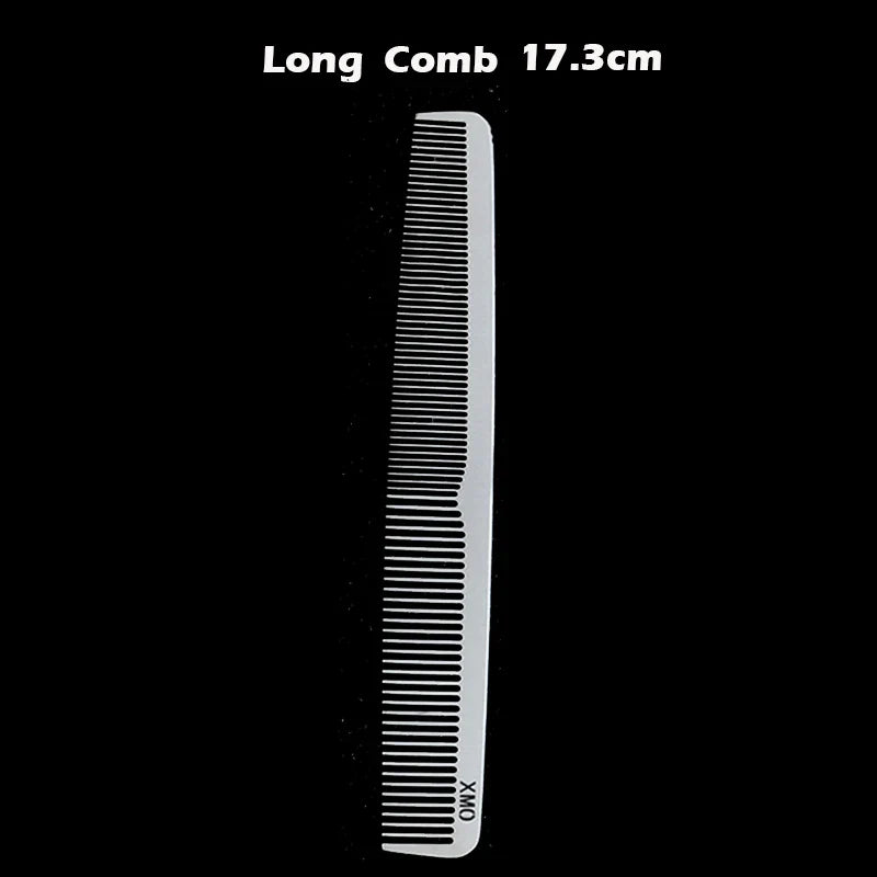 Brainbow Titanium Steel Hair Comb – Professional Anti-Static Salon Hairdressing Brush for Men