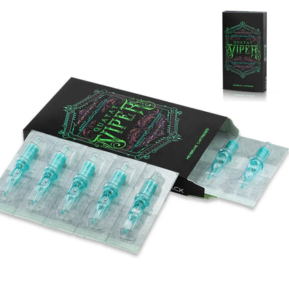 20PCS Disposable Tattoo Cartridge Needles - Sterile Round Liner Needles for Rotary Tattoo Pen