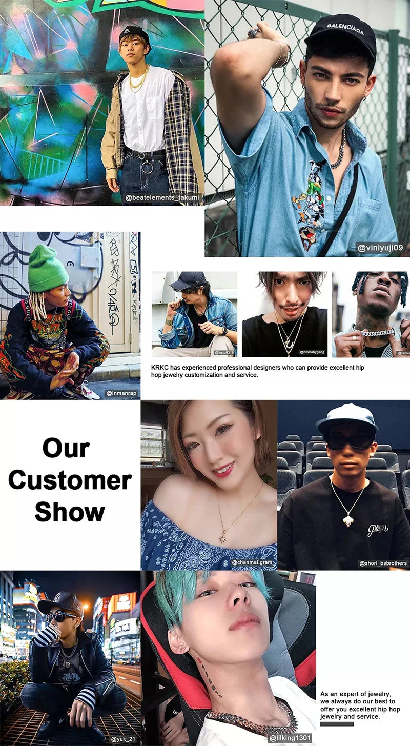 Customized Double-Side Photo Necklace – Personalized Picture Pendant with Cubic Zirconia, Hip Hop Jewelry Gift for Men & Women
