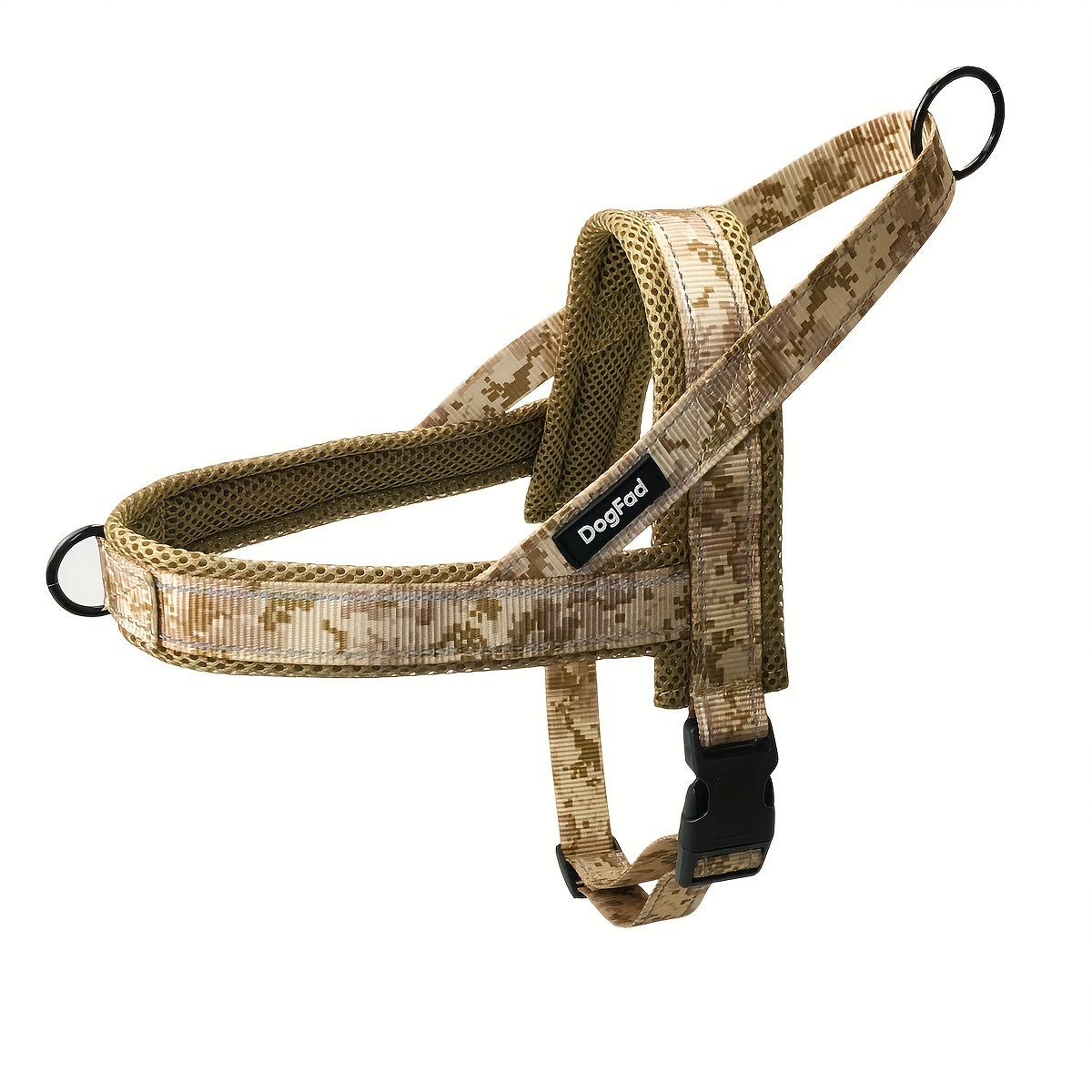 Adjustable Reflective No-Pull Dog Harness Vest – Escape Proof, Comfortable Fit for Small, Medium, Large Dogs, Ideal for Walking, Hiking, Running – King's Day Gift Idea