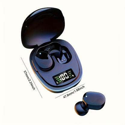 2024 New Wireless Earbuds – TWS Stereo Sound, LED Display, Touch Control, Sweat-Resistant, for Sports, Music, Gaming, IOS & Android Compatible