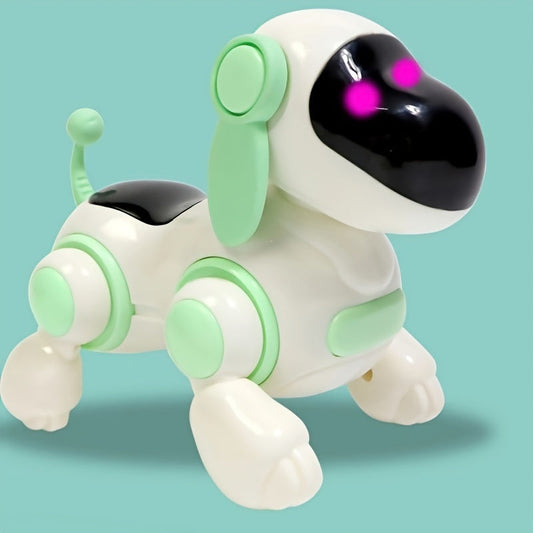 Electric Walking Mechanical Dog Toy - Interactive Singing, Moving, Music and Lighting, Intelligent Puppy Toy for Children, Perfect Parent-Child Gift