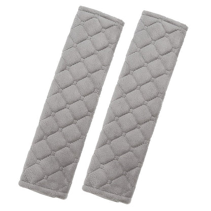 2Pcs Soft Car Seat Belt Covers – Comfortable Shoulder Pads for Cars & Trucks, Seat Belt Protectors for Adults & Teens