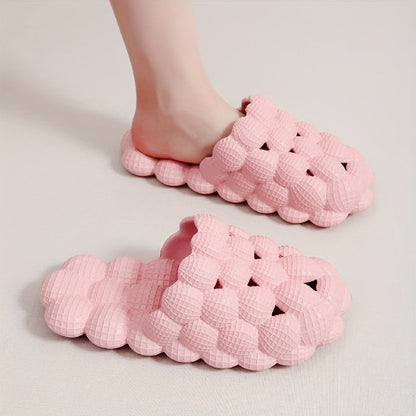 Summer Comfort Sandals for Women – Soft, Anti-Slip, Thick Soles, Breathable, Quick-Drying Slippers for Home and Outdoor Use