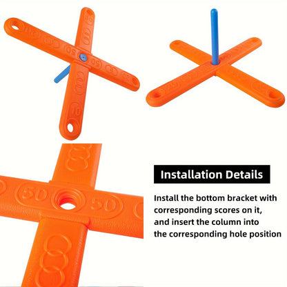 Interactive Throwing Ring Games – Indoor & Outdoor Fun for Kids & Adults, Stacking & Competition Toys for Halloween & Christmas Gifts