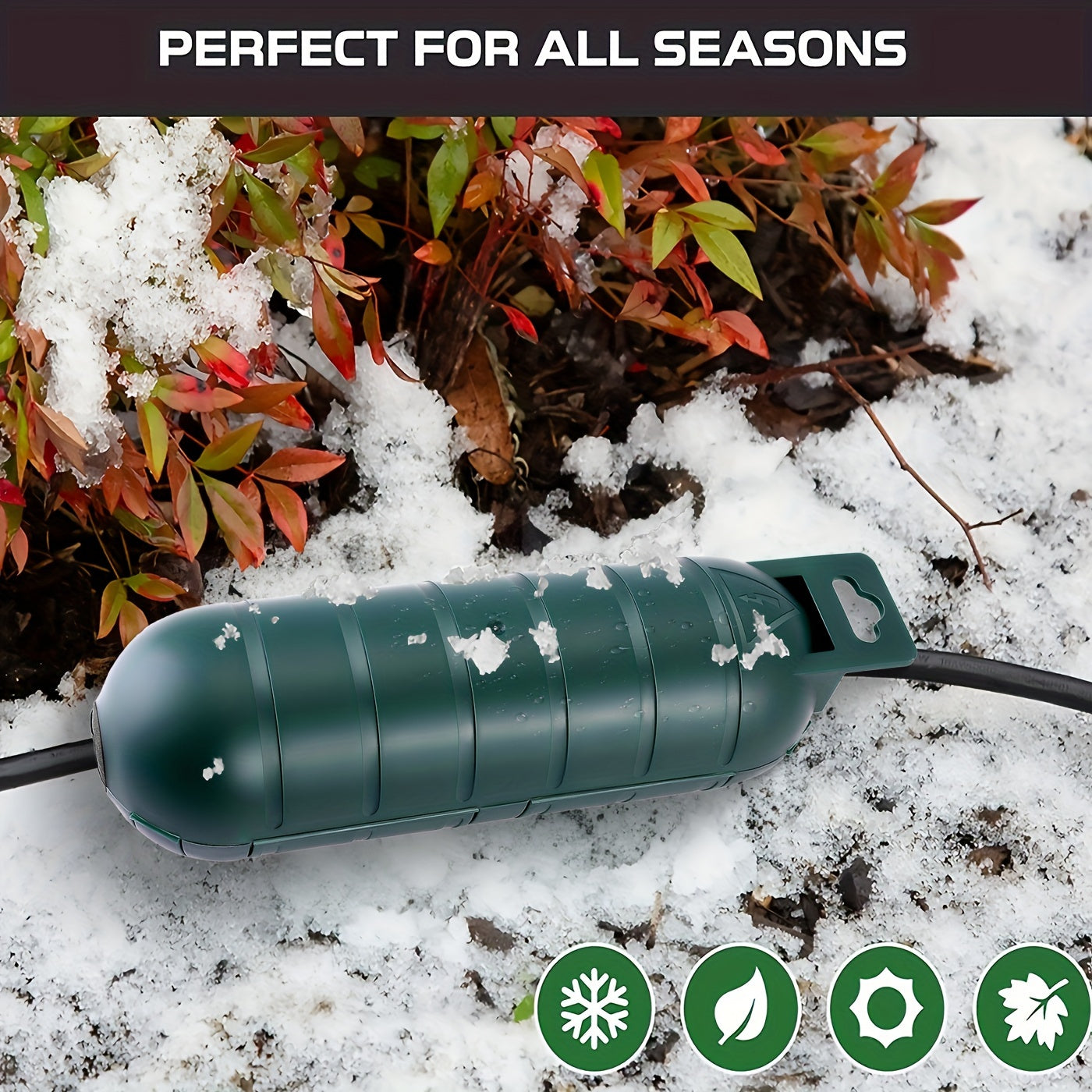 Premium Outdoor Extension Cord Cover – Weather-Resistant, Heavy-Duty Plug Connector Protector, Easy to Install and Durable