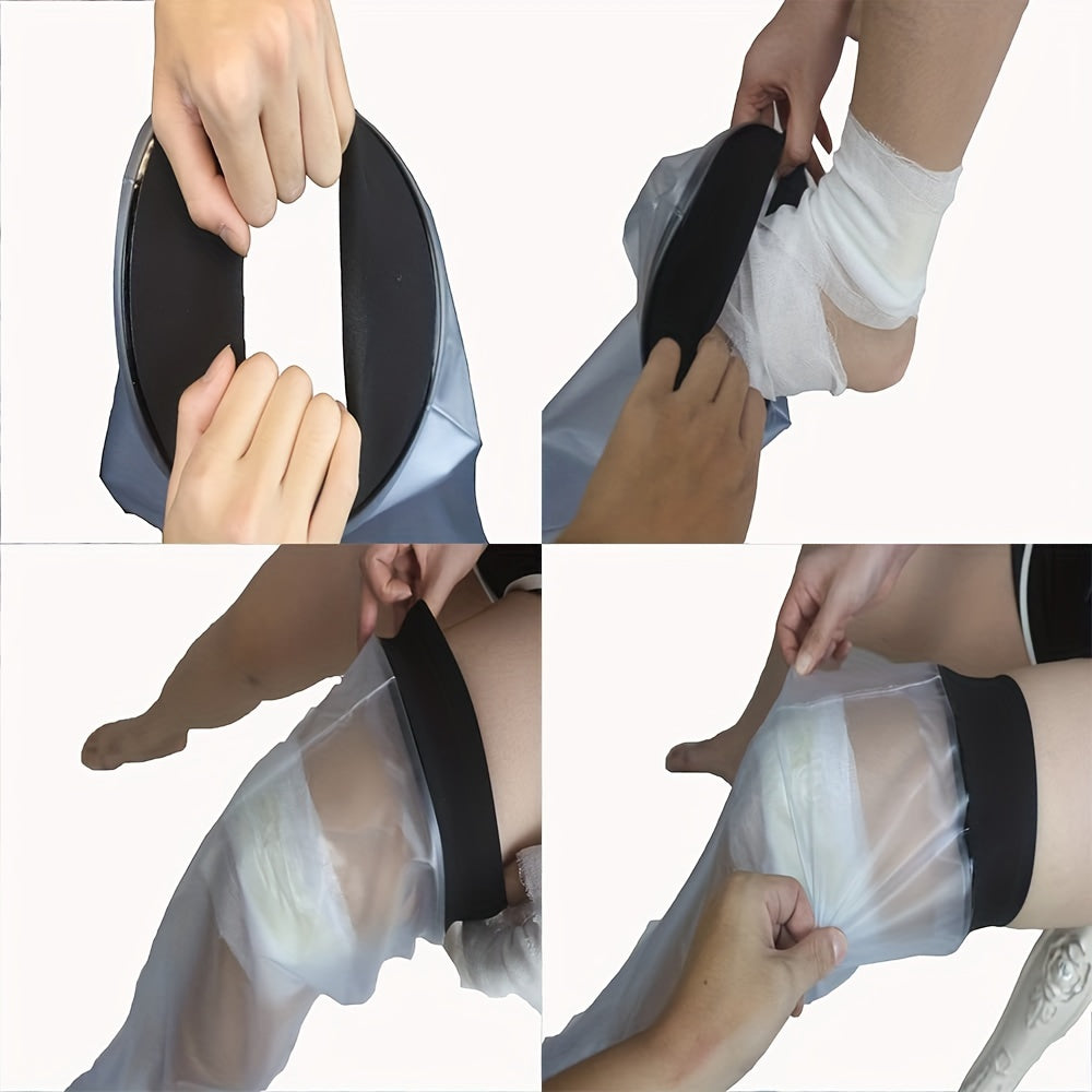 HKF HO KI HO Waterproof Leg Cast Cover – Reusable Full Leg Protector for Shower & Bath, Keeps Cast & Bandage Dry, Adult Size 30.71 inches