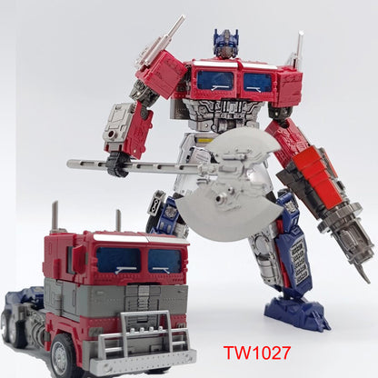 Baiwei Shockwave Transformation Toys – Sentinel Prime TW1024, Ironhide TW1026 & Bumblebee TW1025 Robot Figures TW1028/TW1030