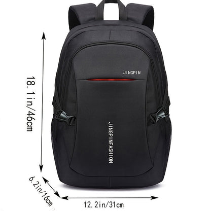 Men’s Waterproof Oxford Backpack – Business, School & Casual Travel Rucksack